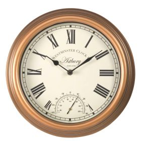 Astbury Clock & Thermometer  12 Inches